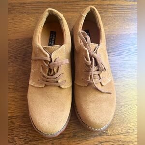 Sperry Boy’s Tan Suede Tevin Bucks 2M